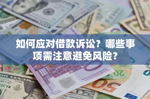 武汉如何应对借款诉讼？哪些事项需注意避免风险？