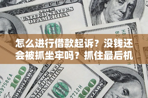 武汉怎么进行借款起诉？没钱还会被抓坐牢吗？抓住最后机会！