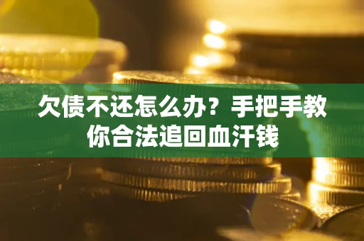 武汉欠债不还怎么办?手把手教你合法追回血汗钱 武汉欠债不还怎么办?手把手教你合法追回血汗钱